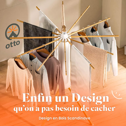 Étendoir OTTO - Édition Hêtre